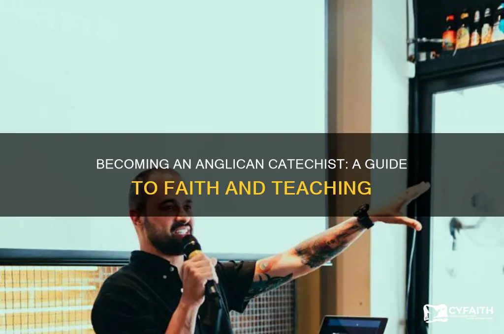 how to become anglican catechist