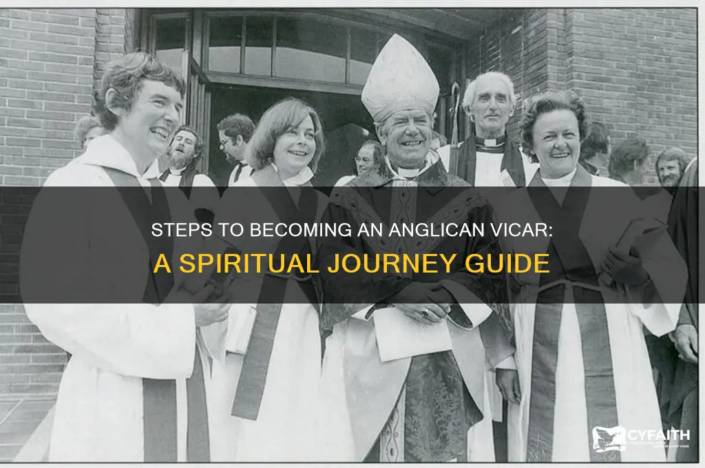 how to become anglican vicar