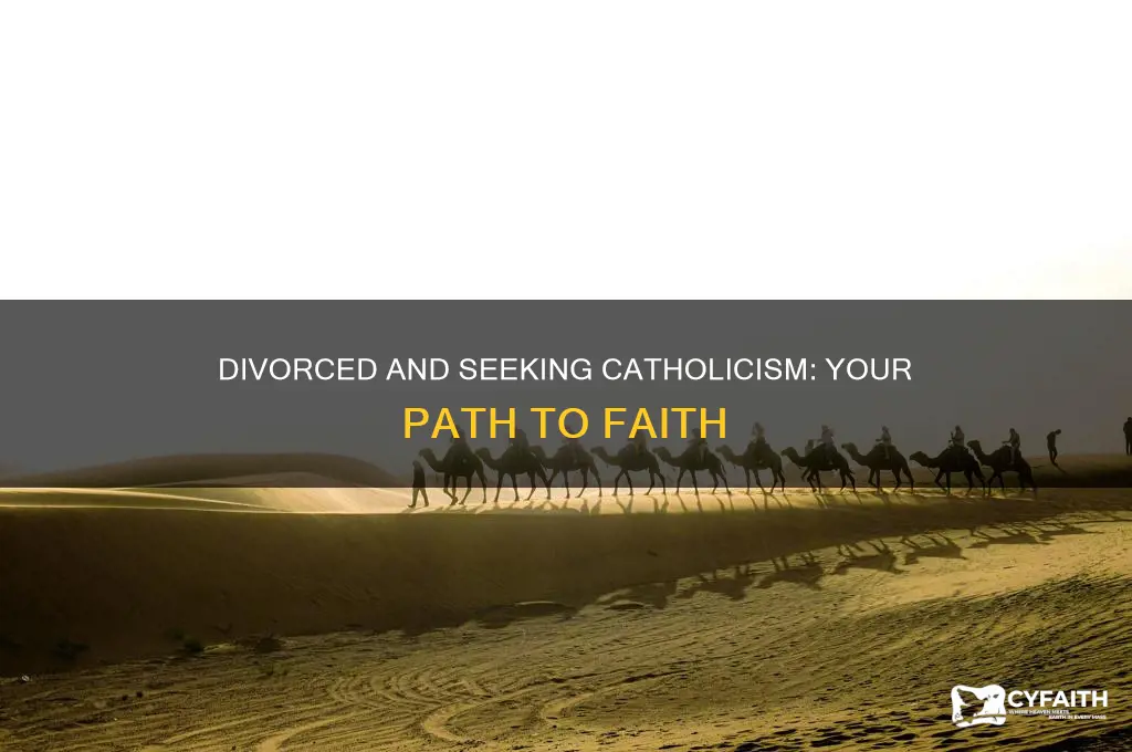 how to become catholic after a divorce