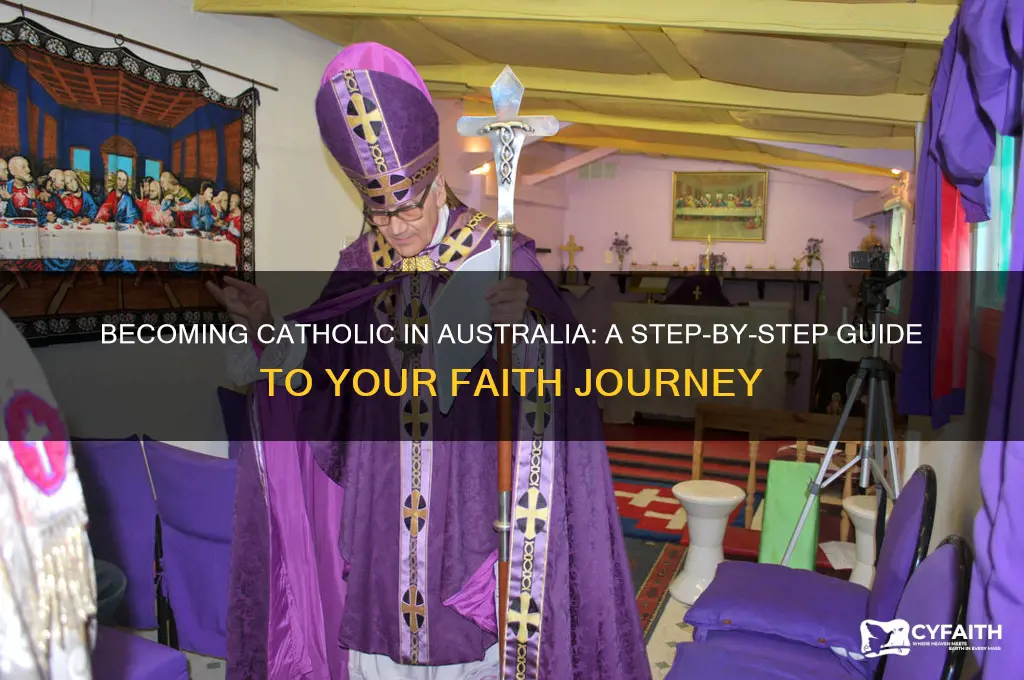 how to become catholic australia