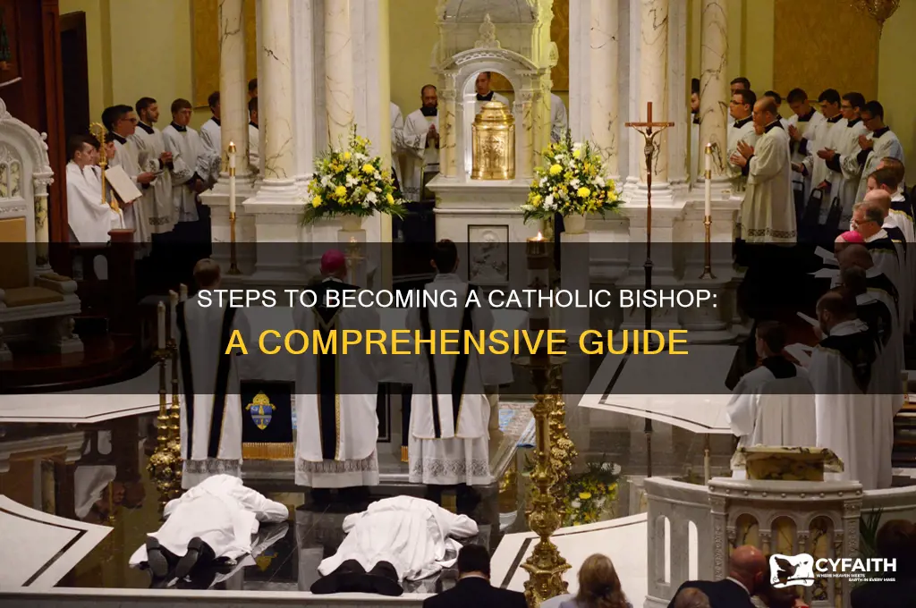 how to become catholic bishop