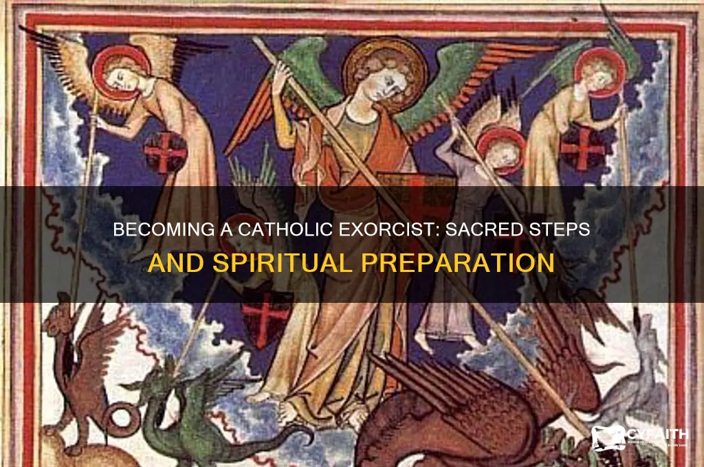 how to become catholic exorcist
