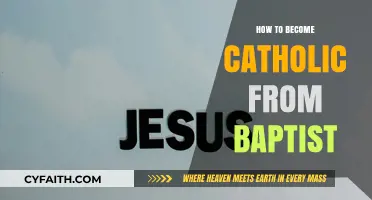 Converting From Baptist to Catholic: A Spiritual Journey
