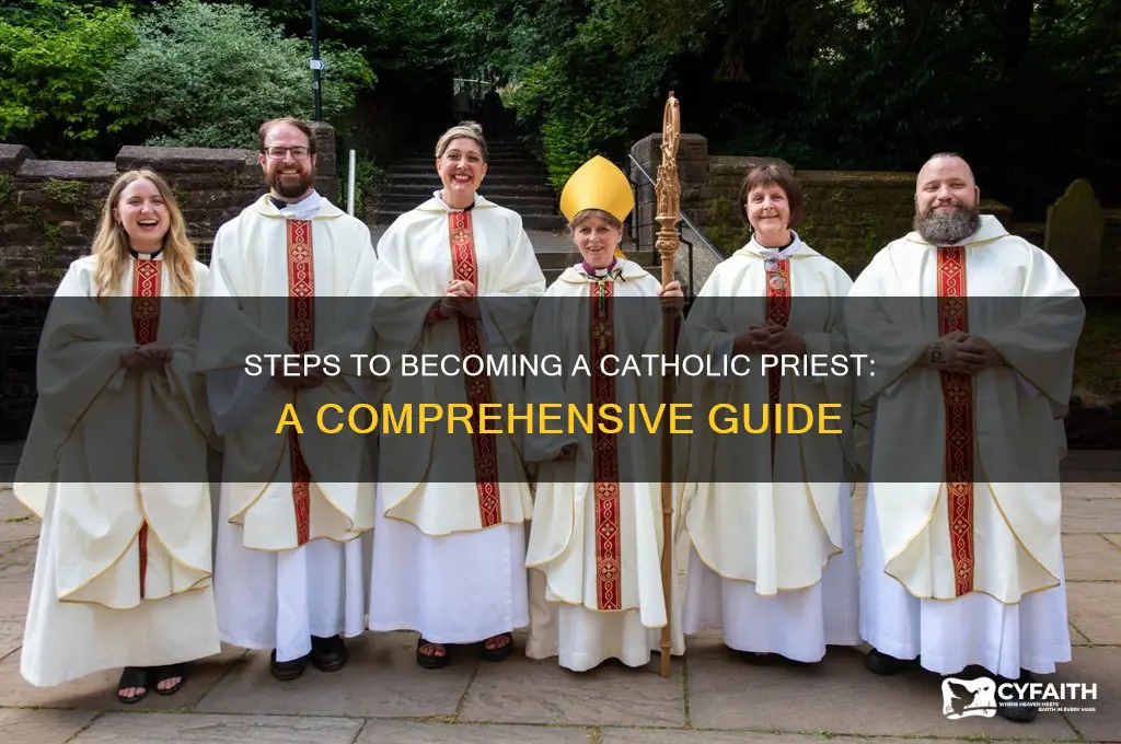 how to become catholic prest