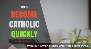 Quick Steps to Embrace Catholicism: A Beginner's Guide to Conversion