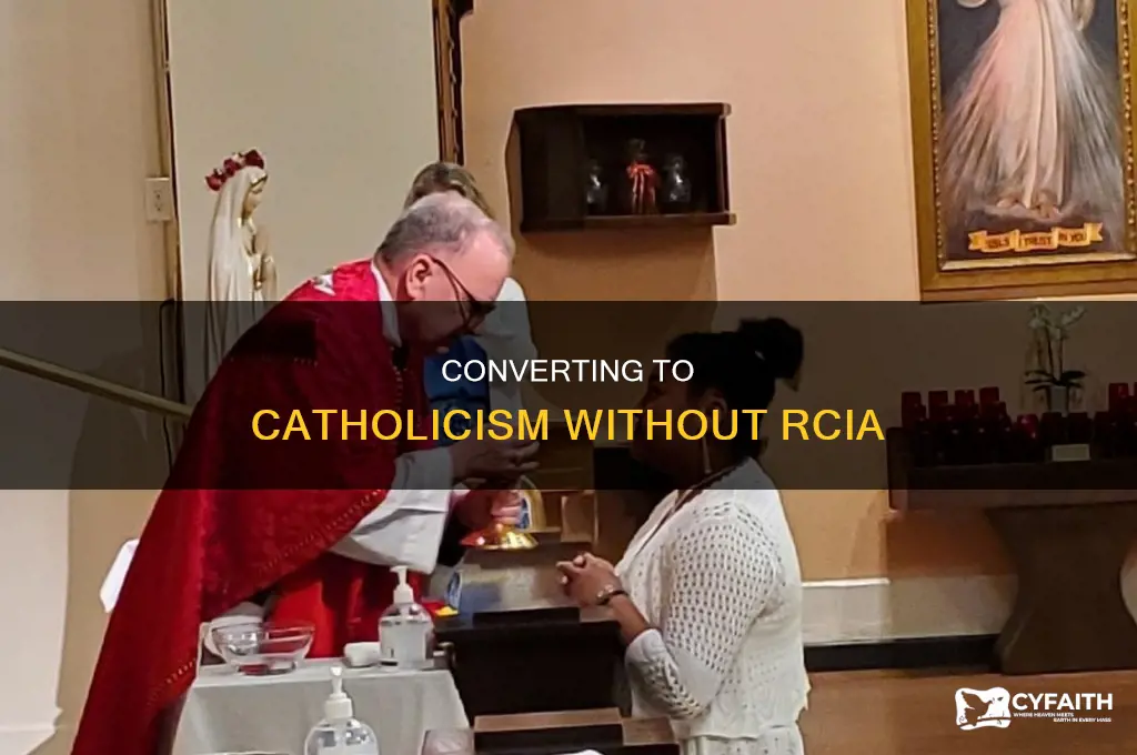 how to become catholic without rcia