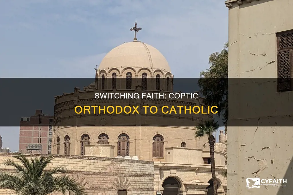how to become cathollic from coptic orthodox