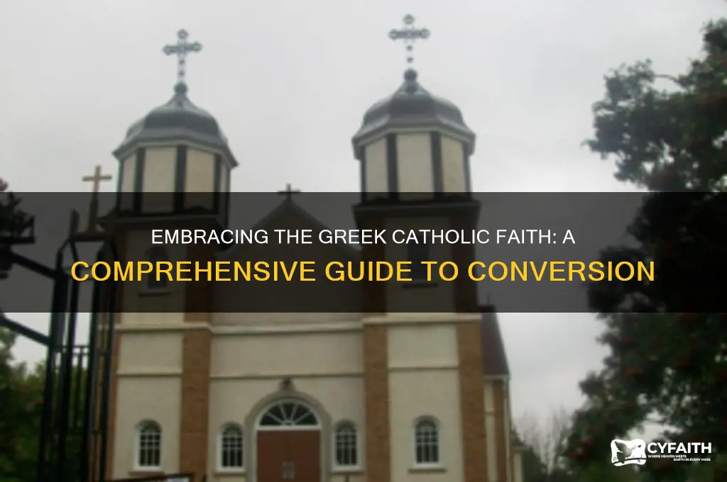how to become greek catholic