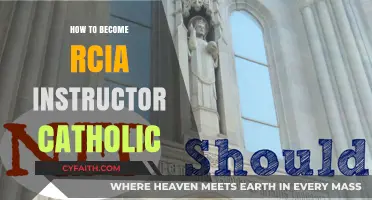 Instructor Path: RCIA Teaching in Catholicism