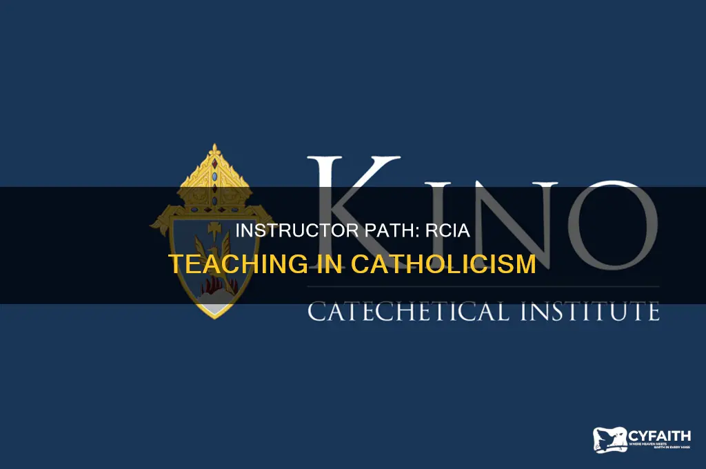 how to become rcia instructor catholic