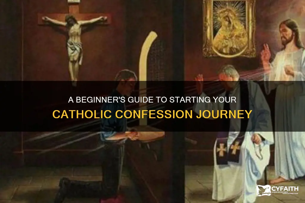 how to begin catholic confession