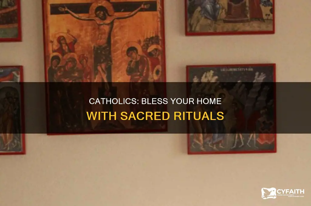 how to bless a catholic house