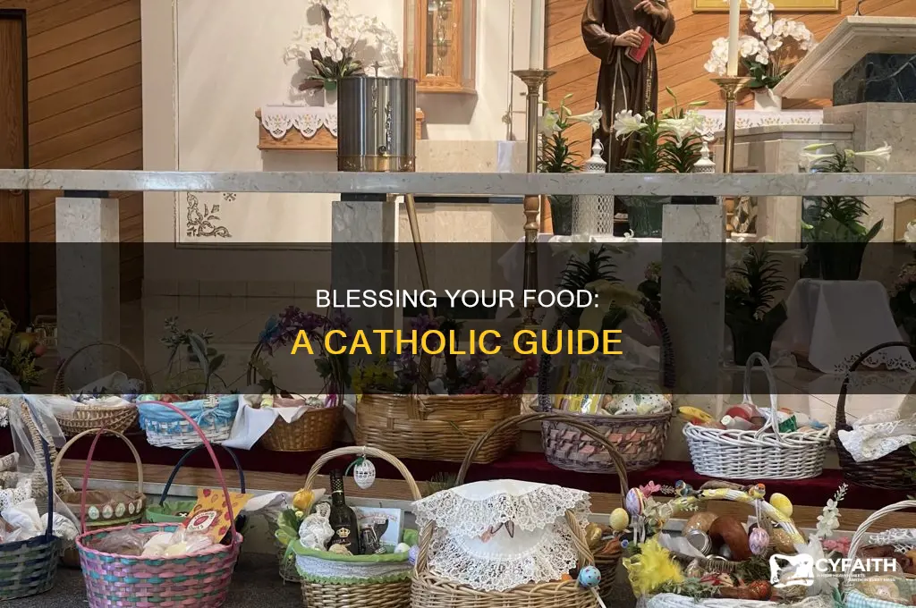 how to bless your food catholic