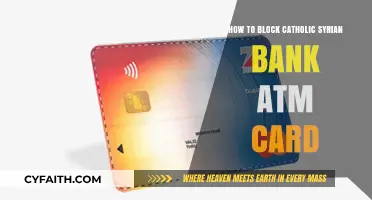 Blocking Your Catholic Syrian Bank ATM Card