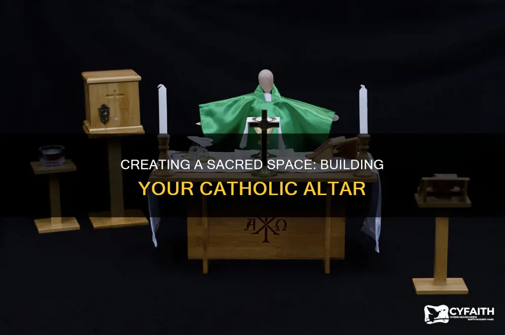 how to build a catholic altar