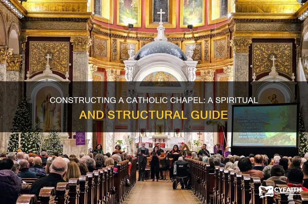 how to build a catholic chapel
