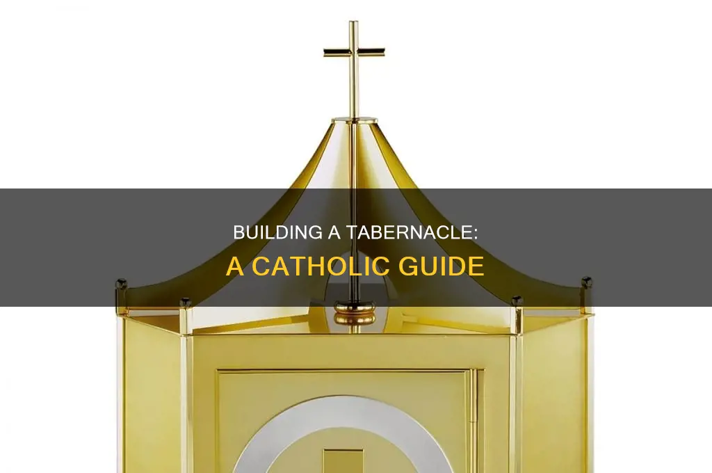 how to build a catholic tabernacle