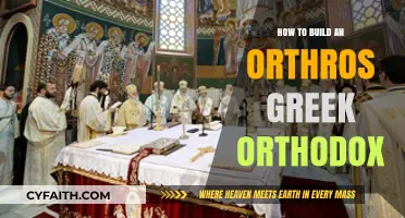 Building an Orthros Greek Orthodox Service: A Step-by-Step Guide