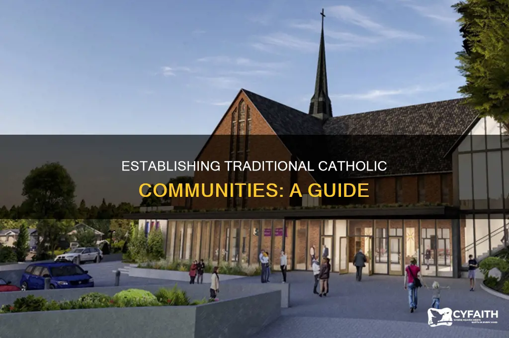 how to build traditional catholic community
