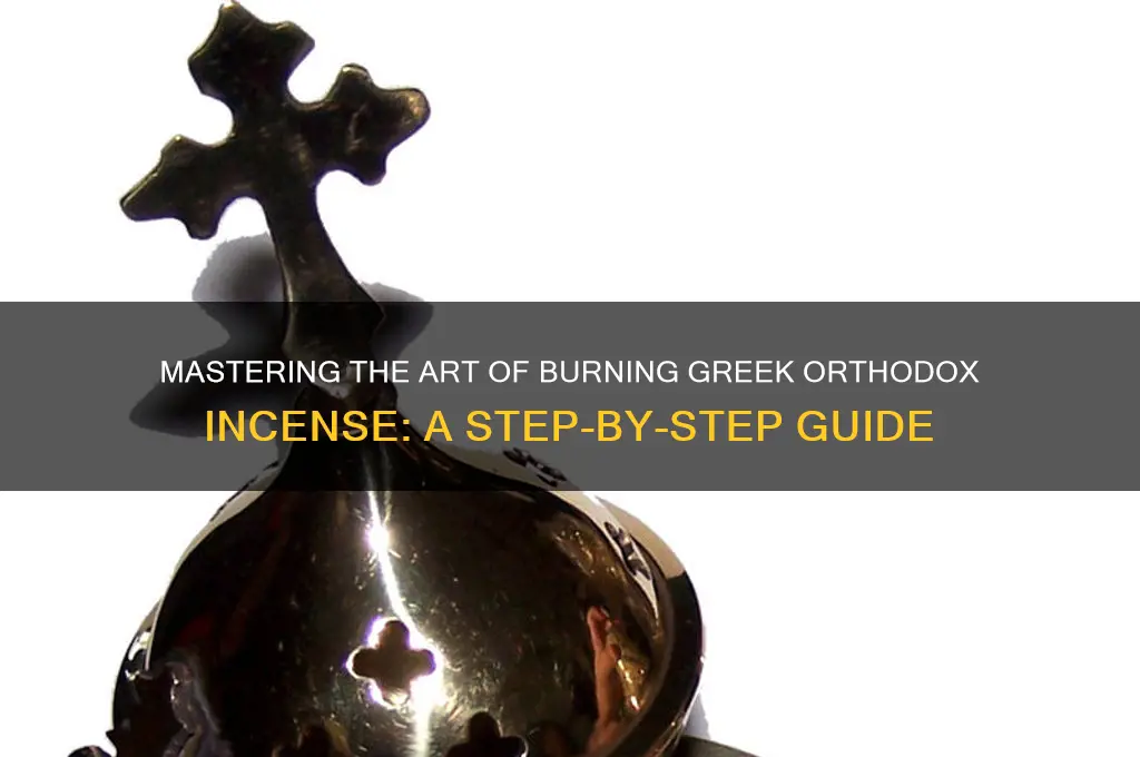 how to burn greek orthodox incense
