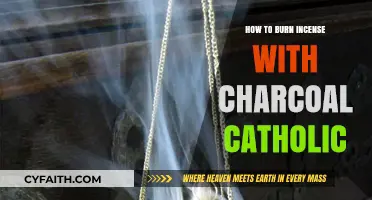 Burning Incense: Charcoal Method for Catholics