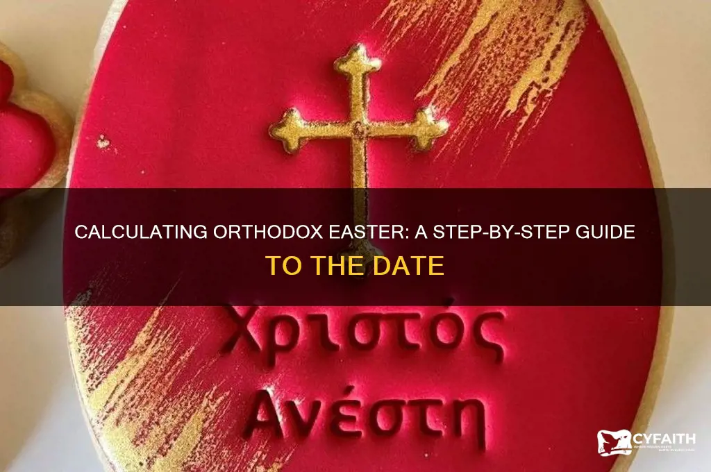 how to calculate easter orthodox