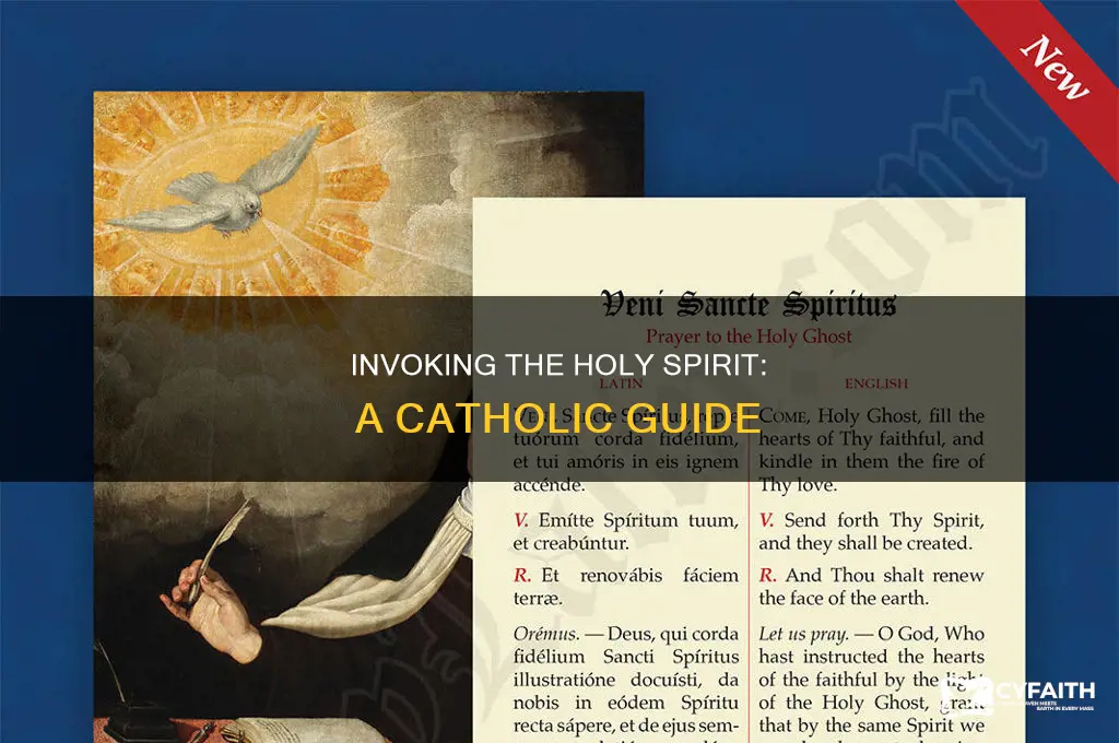 how to call for the holy spirit catholic