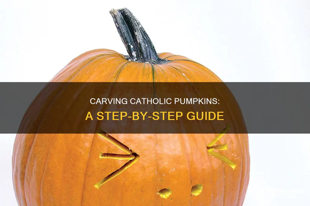 how to carve a catholic pumpkin
