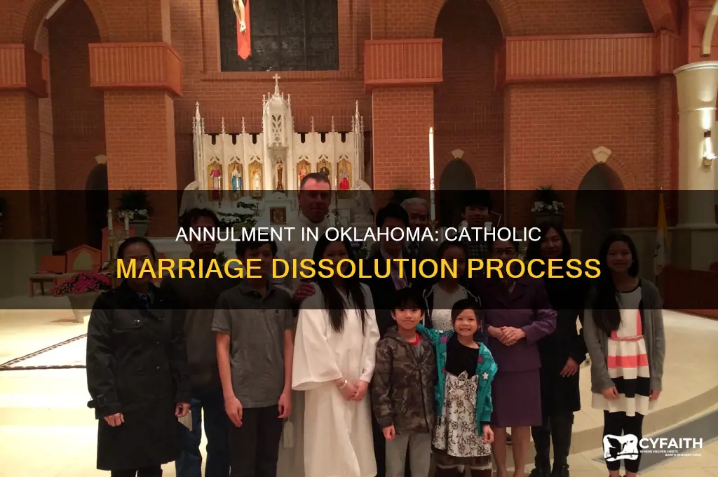 how to catholic annulment a marriage in oklahoma