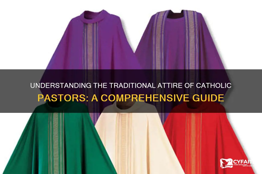 how to catholic pastors dress