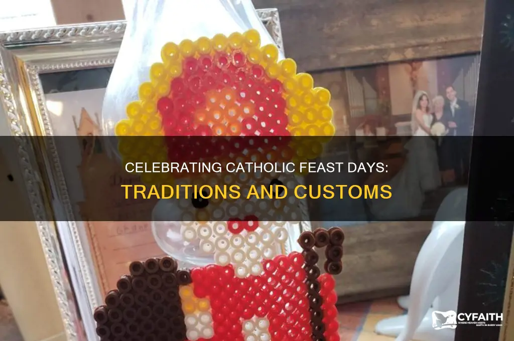 how to celebrate a catholic feast day