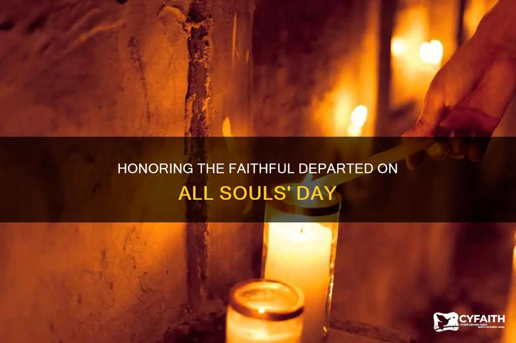 how to celebrate all souls day catholic