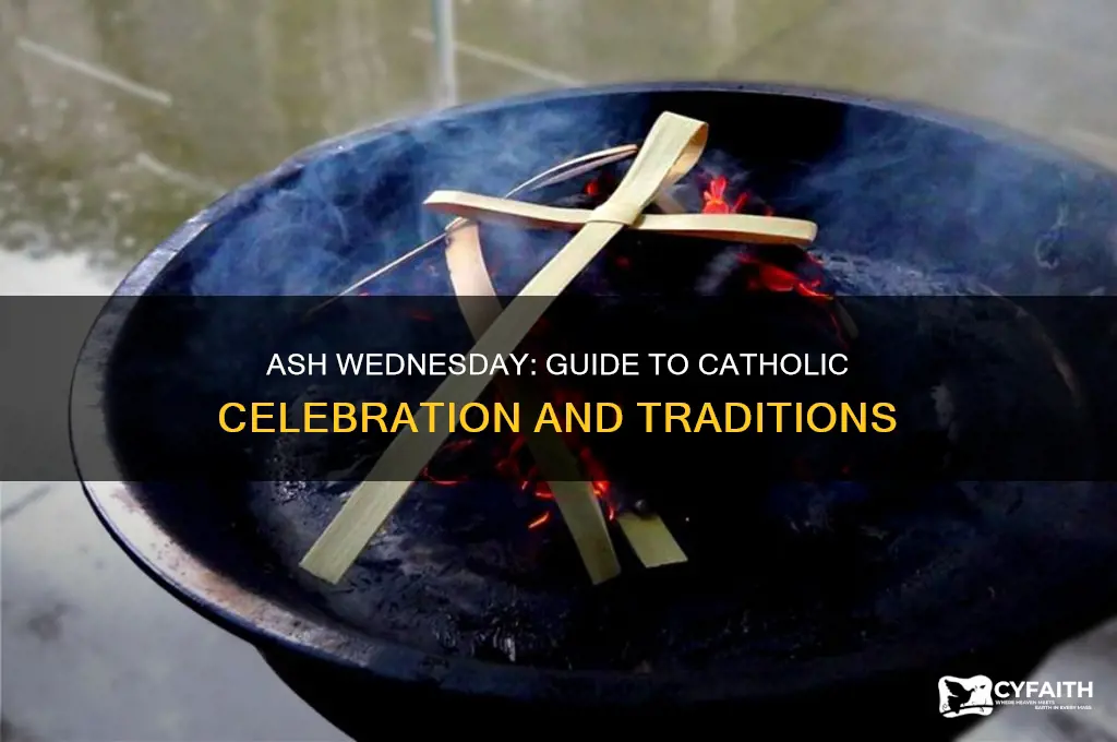 how to celebrate ash wednesday catholic