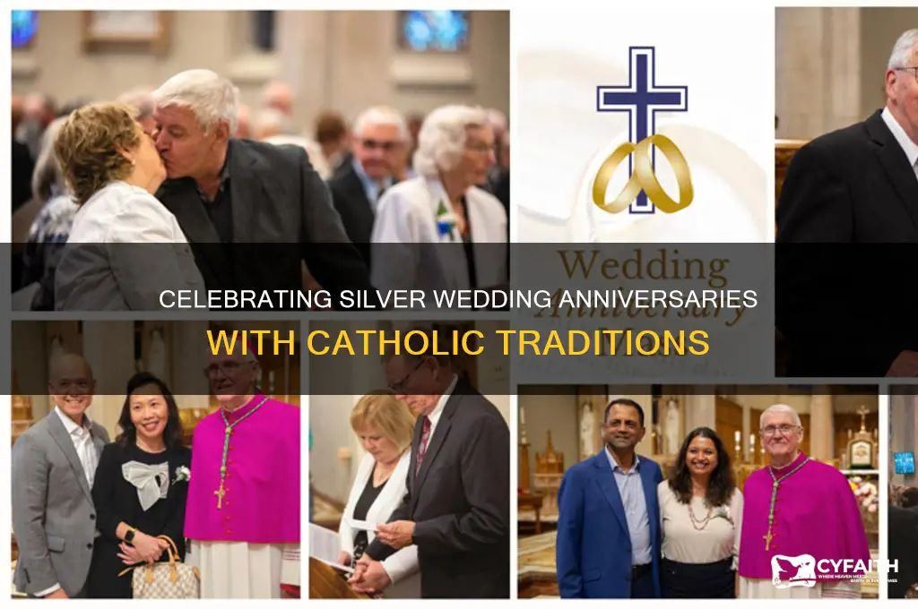 how to celebrate silver wedding anniversary catholic way