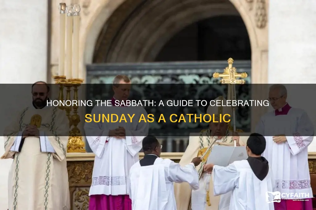 how to celebrate sunday catholic