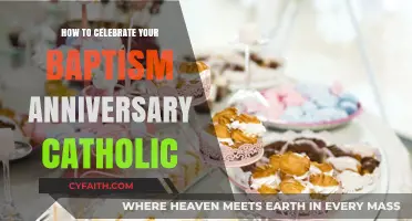 Celebrating Your Catholic Baptism: Honoring Your Sacred Commitment