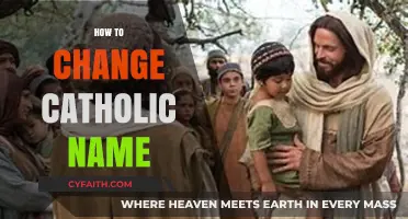 Changing Your Catholic Name: A Step-by-Step Guide to Legal and Spiritual Transition