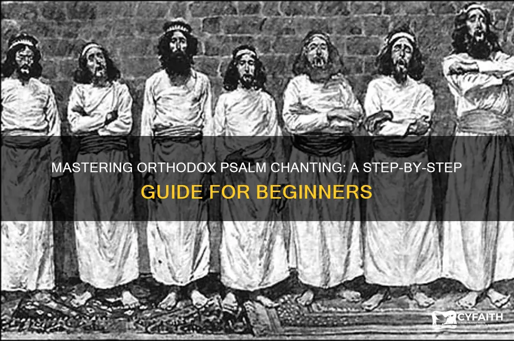 how to chant psalms orthodox