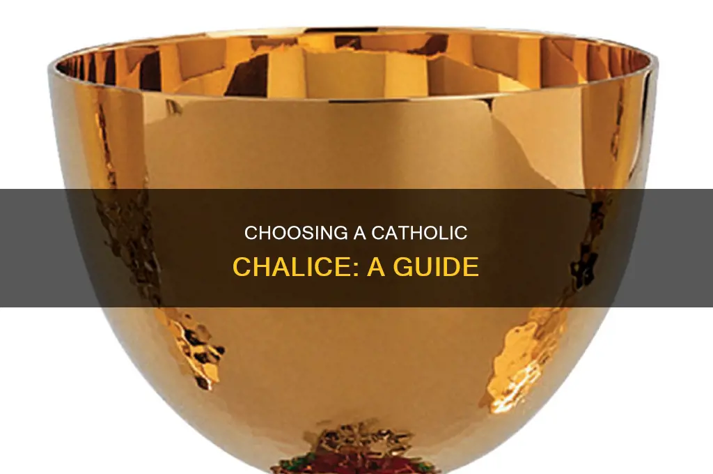 how to choice a catholic chalice