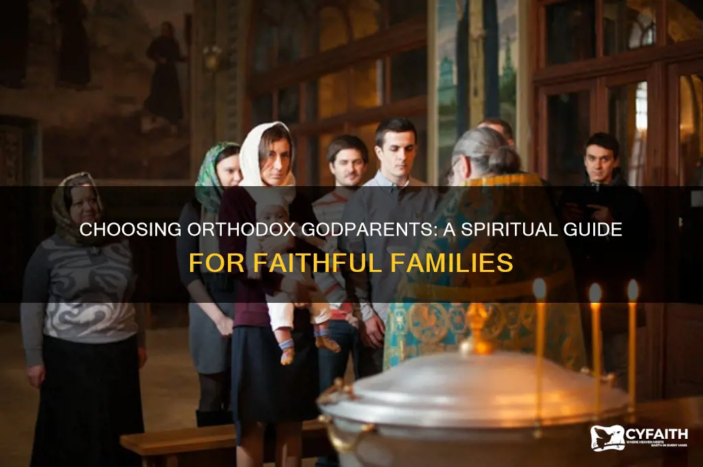 how to choose godparents orthodox