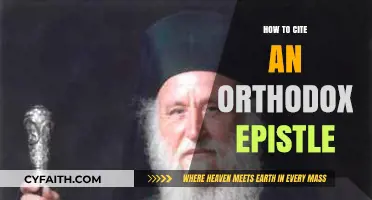 Citing Orthodox Epistles: A Step-by-Step Guide for Academic Writing