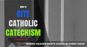 Properly Citing the Catholic Catechism: A Comprehensive Guide for Writers