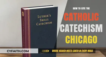 Citing the Catholic Catechism in Chicago Style