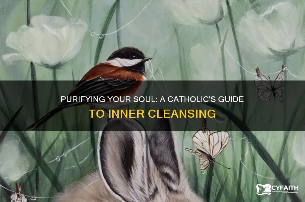how to cleanse your soul catholic