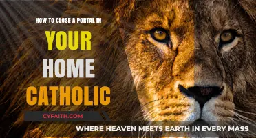 Catholic Guide: Safely Closing a Spiritual Portal in Your Home