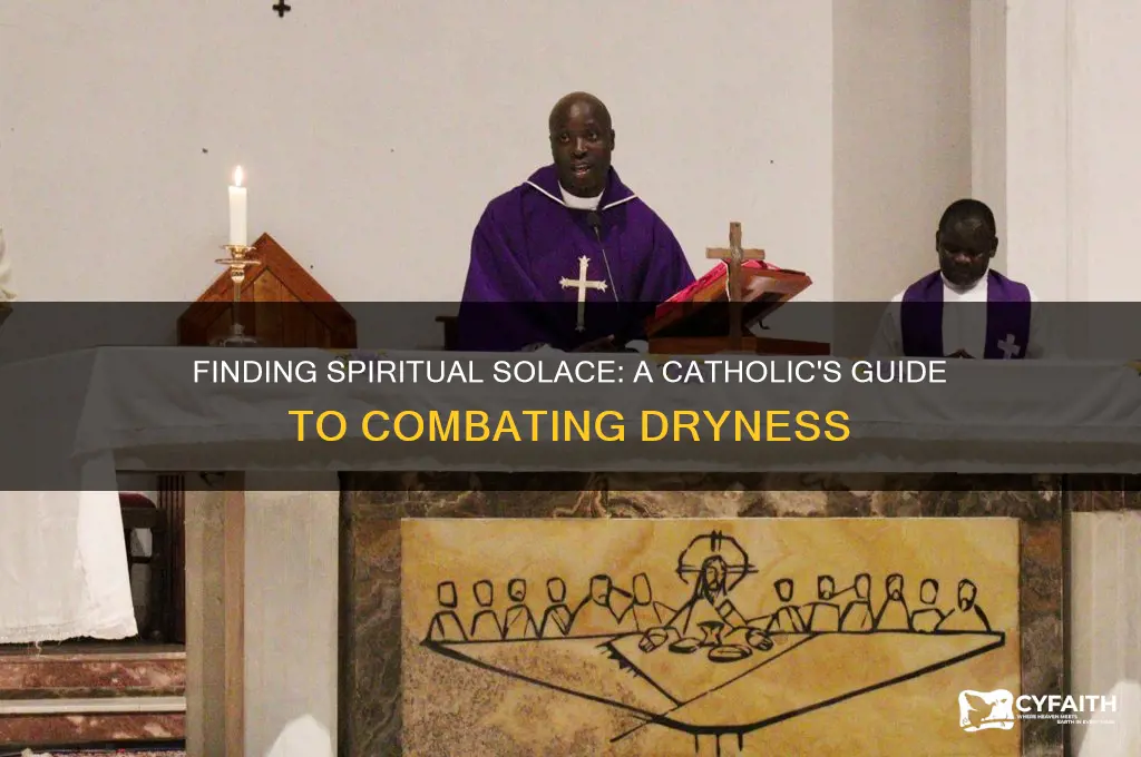 how to combat spiritual dryness catholic
