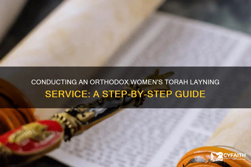how to conduct an orthodox women
