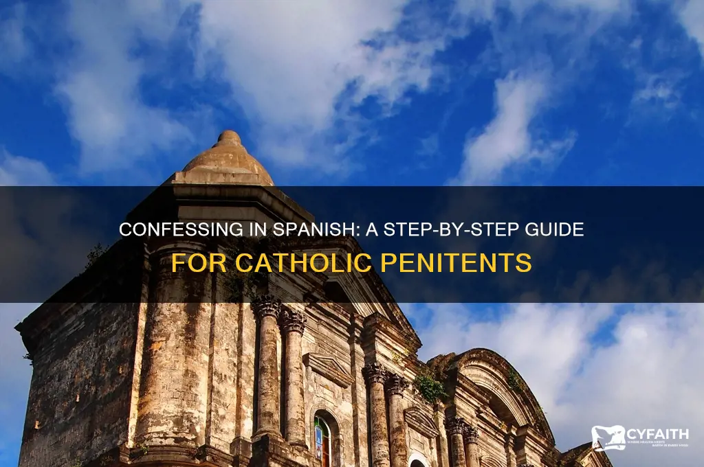 how to confess catholic spanish