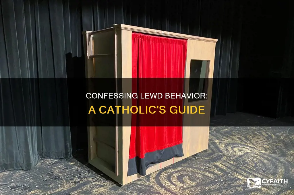 how to confess lewd behavior catholic