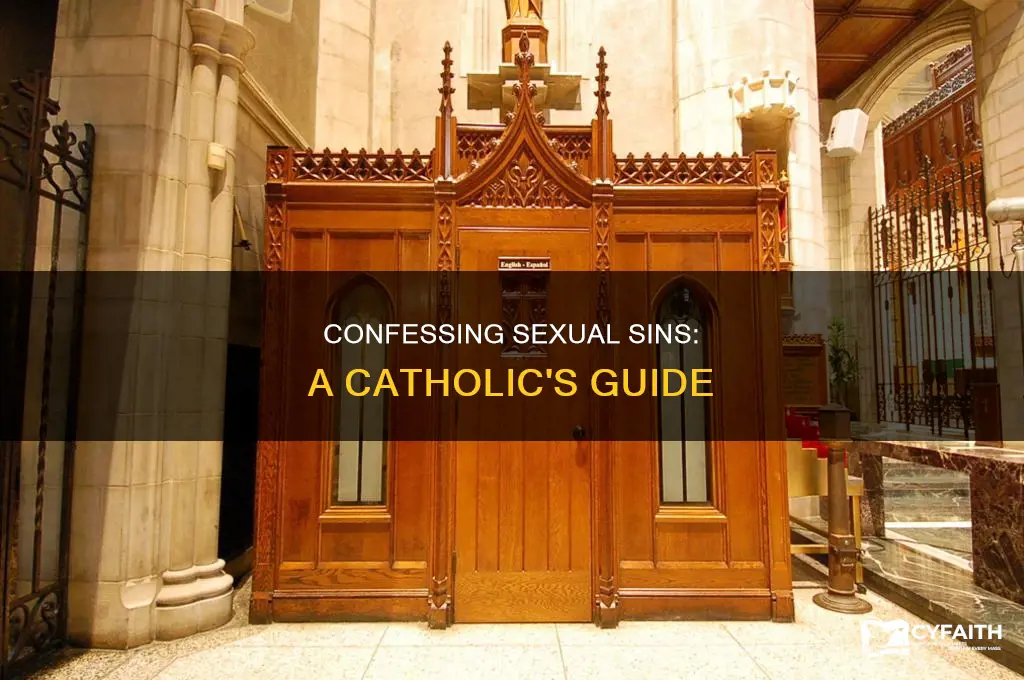 how to confess sexual sins catholic